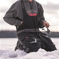 Eskimo Superior Ice Fishing Bibs, Black/gray
