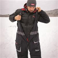 Eskimo Superior Ice Fishing Bibs, Black/gray