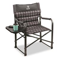 Side table with oversized cupholder