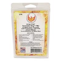 Phoenix Rising Terminator Slug, 12 Gauge, 2 3/4", 515 Grain FMJ Slug, 3 Rounds