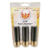 Phoenix Rising "The Original Thor's Hammer", 12 Gauge, 3", Sabot Slug + Buckshot, 3 Rounds