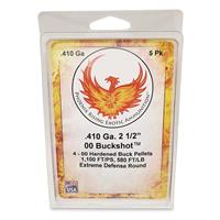 Phoenix Rising Buckshot, .410 Bore, 2 1/2", 00 Buckshot, 5 Rounds