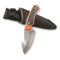 Buck Knives 664 Alpha Hunter Select Fixed Blade with Guthook, Orange