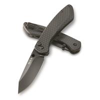 Buck Knives 744 Sovereign Folding Knife, Carbon Fiber