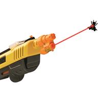 Laser guided bug destruction