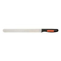 Razor-sharp 12in blade for effortlessly slicing through all cuts of meat