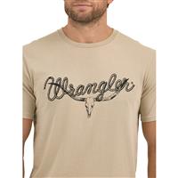 Wrangler Men's Rope Logo T-Shirt, Trench Coat