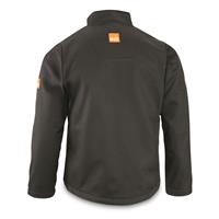 British Zip Front Softshell Fleece Jacket