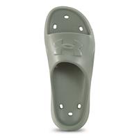 Under Armour Women's Locker V Slides, Silica Green