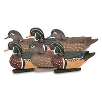 Zink Hunter Series Wood Duck Decoys, 6 pack
