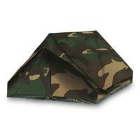 Mil-Tec 2-Man Mini-Pack Tent, Woodland Camo