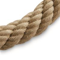 (4) 0.75in hemp cords twisted together with sealed ends
