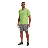 Under Armour Men's Expanse 2-in-1 Boardshort, Mod Gray Fade Heather/black