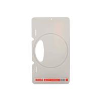 Hand hole doubles as waste drop while cleaning