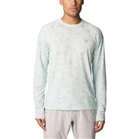 Columbia Men's PFG Uncharted Long Sleeve Shirt, Icy Morn Uncharted Waters