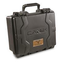 Includes hard case