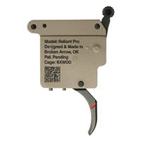 Rise Reliant Pro Rem 700 Drop-in Flat Curved with Bolt Release, Fde/black