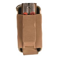 Single compartment secures 1 rifle mag and 1 pistol mag (or similar-sized gear)