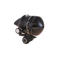 Zebco Omega Pro Spincast Fishing Reel, Size 30 Reel, Left/Right Retrieve, Black