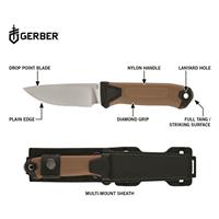 Gerber Strongarm Camp Magnacut Fixed Blade Knife