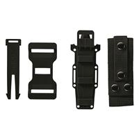 Molded MOLLE multi-mount sheath with scout and drop-carry options