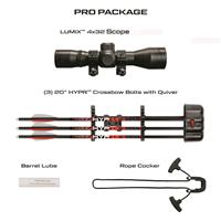 Killer Instinct VITAL-X 405 Crossbow Kit With Crank, Brown/black