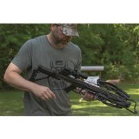 Killer Instinct VITAL-X 405 Crossbow Kit With Crank, Brown/black