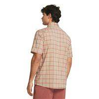 Under Armour Drift Tide 2.0 Plaid Short-Sleeve Woven Shirt, Sandstorm/canyon Pink/canyon Pink