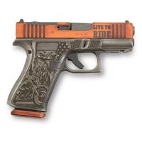Glock G43X MOS Motorcycle Live to Ride, Semi-automatic, 9mm, 3.4