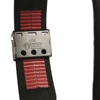 Nexbelt Duty Belt, Black, Nylon, 2.25"