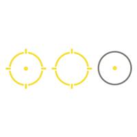 Holosun ARO EVO Gold Dot Sight, SPR Reticle, 1X