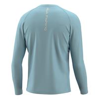 Huk Vented Pursuit Long-Sleeve Tee, Crystal Blue