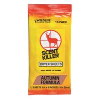 Wildlife Research Center Scent Killer Autumn Formula Dryer Sheets