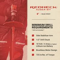 Eskimo 8" Redneck Auger Bit