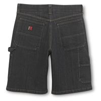 Wrangler RIGGS Workwear® Performance Denim Carpenter Short, Dark Wash