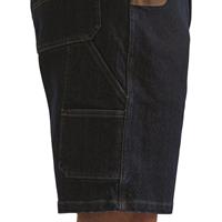 Wrangler RIGGS Workwear® Performance Denim Carpenter Short, Dark Wash