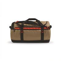 The North Face Base Camp Duffel Bag, Cedar/tnf Black/lava Red