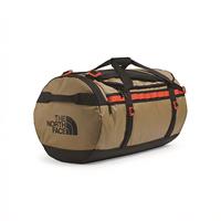 The North Face Base Camp Duffel Bag, Cedar/tnf Black/lava Red