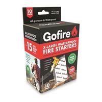 GoFire XL Fire Starter, 10 Pack