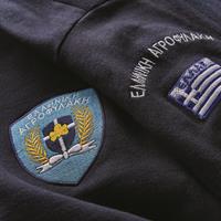 Embroidered branch information and insignia