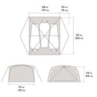 Mountain Hardwear Aspect 3 Person Tent