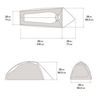 Mountain Hardwear Nimbus UL 1 Person Tent