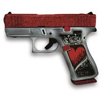Glock 43X MOS Glitter Gunz, Semi-auto, 9mm, 3.41" Barrel, Glitter and Cerakote, 10+1 Rounds