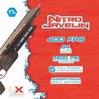 Umarex NitroJavelin Bolt Action N2 Arrow Rifle, 450 FPS