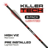 Killer Instinct KillerTech 20" Lighted Crossbow Bolts, 3 Pack