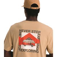 The North Face Escape The City Regular Short-Sleeve Tee, Khaki Stone