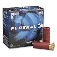 Federal Top Gun Target, 12 Gauge, 2 3/4", 1 1/8 oz. Shotshells, 25 Rounds