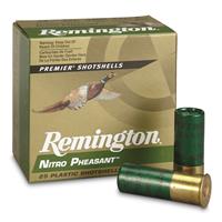 Remington Nitro Pheasant Loads, 12 Gauge, NP12, 2 3/4&quot; 1 1/4 Ozs., 25 Rounds