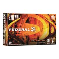 Federal Fusion, .270 Winchester, SPTZ BT, 130 Grain, 20 Rounds