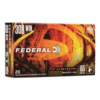 Federal Fusion, .308 Winchester, SP, 165 Grain, 20 Rounds